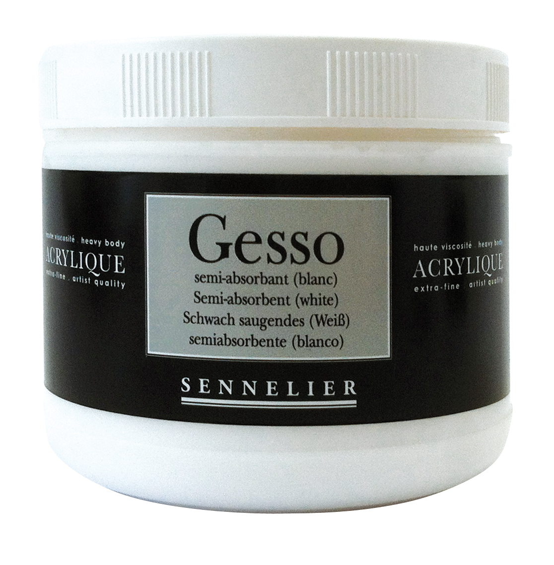 Gesso semi-absorbant (blanc)